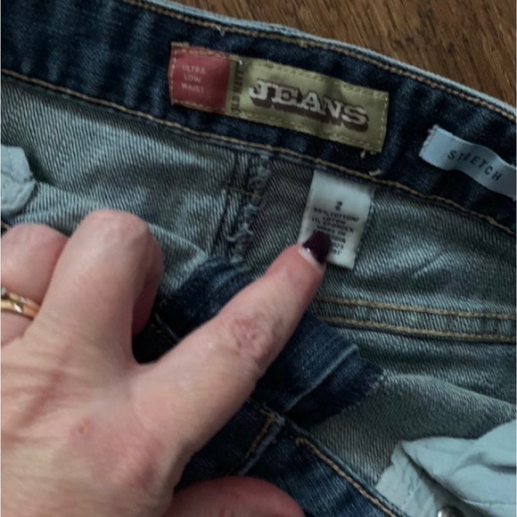 Old navy denim skirt 2 - 30in waist EUC - Picture 2 of 3